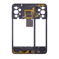 Mid-Frame Housing For Samsung Galaxy A23 (A235 / 2022) (Black)
