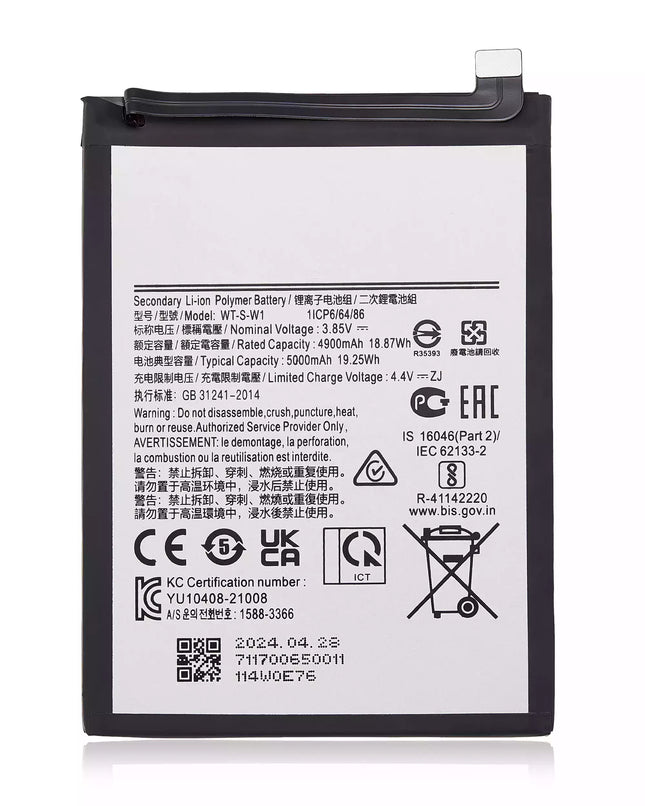 Battery | for: Samsung Galaxy A04 (A045 / 2022), A04E (A042 / 2022), A14 (A145 / 203), A14 5G (A146 / 2023)