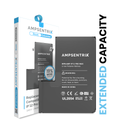 Replacement Battery For iPhone 12 Pro Max (AmpSentrix Basic Extended)