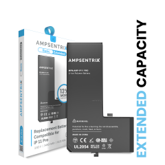 Replacement Battery For iPhone 11 Pro (AmpSentrix Basic Extended)