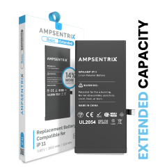 Replacement Battery For iPhone 11 (AmpSentrix Basic Extended)