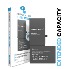 Replacement Battery For iPhone X (AmpSentrix Basic Extended)