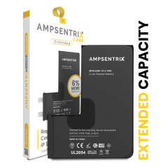 Replacement Battery For iPhone 15 Pro (Spot Welding Required) (AmpSentrix Core Extended)