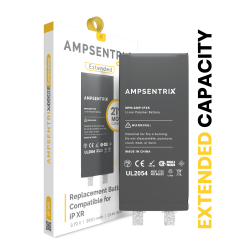 Replacement Battery For iPhone XR (Spot Welding Required) (AmpSentrix Core Extended)