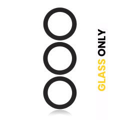 Back Camera Lens (Glass Only) With Adhesive For Samsung Galaxy S23 FE 5G (3 Piece Set) (All Colors)