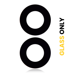 Back Camera Lens (Glass Only) With Adhesive For Samsung Galaxy A03 (A035 / 2021) (2 Piece Set) (10 Pack)