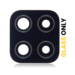 Back Camera Lens (Glass Only) With Adhesive For Samsung Galaxy A12 (A125 / 2020)
