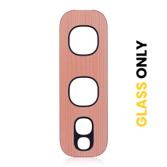 Back Camera Lens (Glass Only) With Adhesive For Samsung Galaxy S10E (Flamingo Pink)