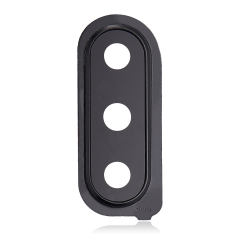 Back Camera Glass Lens And Cover Bezel For Samsung Galaxy M30 (M305 / 2019) (Black)
