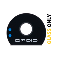 Back Camera Lens (Glass Only) With Adhesive For Motorola Moto Z Force Droid (XT1650-02 / 2016)