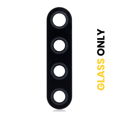 Back Camera Lens (Glass Only) With Adhesive For LG K51 (10 Pack)