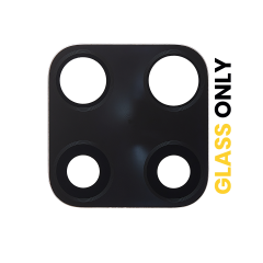 Back Camera Lens (Glass Only) With Adhesive For Xiaomi Redmi Note 9 Pro