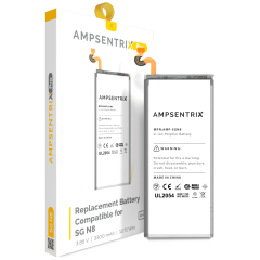 Replacement Battery For Samsung Galaxy Note 8 (AmpSentrix Pro)