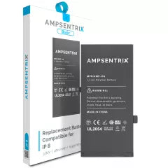 Replacement Battery For iPhone 8 (AmpSentrix Basic)