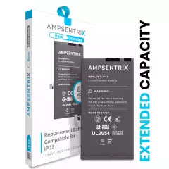 Replacement Battery For iPhone 13 (AmpSentrix Basic Extended)