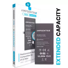 Replacement Battery For iPhone 12 Mini (AmpSentrix Basic Extended)