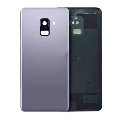 Back Cover Glass With Camera Lens For Samsung Galaxy A8 (A530 / 2018) (Service Pack) (Purple)