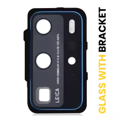 Back Camera Lens With Bracket For Huawei P40 Pro (Deep Sea Blue)