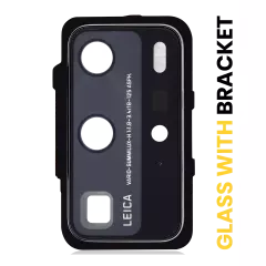 Back Camera Lens With Bracket For Huawei P40 Pro (Silver)