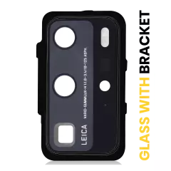 Back Camera Lens With Bracket For Huawei P40 Pro (Black)