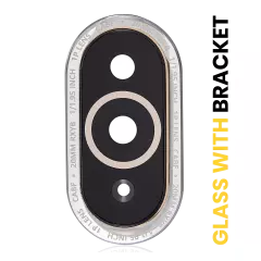 Back Camera Lens With Bracket For Huawei Nova 10 Pro (Silver)