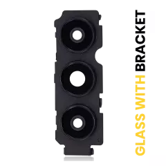 Back Camera Lens With Bracket For Samsung Galaxy A04S (A047 / 2022) (Black)