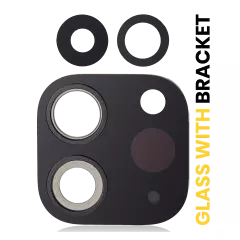Back Camera Lens With Bracket For iPad Pro 11" 2nd Gen (2020) / Pro 11" 3rd Gen (2021) / Pro 11" 4th Gen (2022) / iPad Pro 12.9" 4th Gen (2020) / Pro 12.9" 5th Gen (2021) / Pro 12.9" 6th Gen (2022)