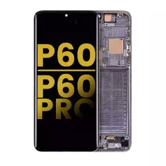 OLED Assembly With Frame For Huawei P60 / P60 Pro (Refurbished) (Black / Green)