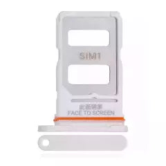 Sim Card Tray For Xiaomi Redmi Note 13R Pro (White)