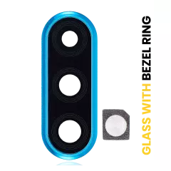 Back Camera Lens With Bezel Ring For Huawei P30 Lite (Peacock Blue) (4GB RAM)