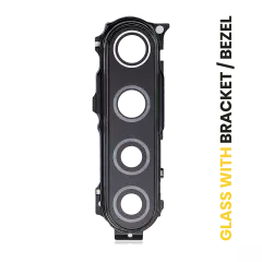 Back Camera Lens With Bracket / Bezel For Xiaomi Redmi Note 8T (Space Black)