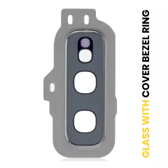 Back Camera Lens With Cover Bezel Ring For Samsung Galaxy S10E (Prism White)