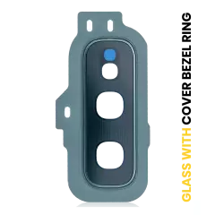 Back Camera Lens With Cover Bezel Ring For Samsung Galaxy S10E (Prism Green)
