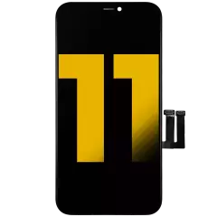 LCD Assembly With Steel Plate Pre-Installed For iPhone 11 (Refurbished)