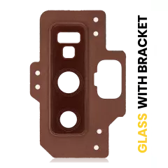 Back Camera Lens With Bracket / Bezel For Samsung Galaxy Note 9 (Metallic Copper)
