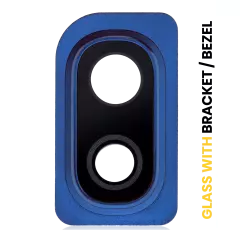 Back Camera Lens With Bracket / Bezel For Samsung Galaxy A10 (A105 / 2019) (Blue)
