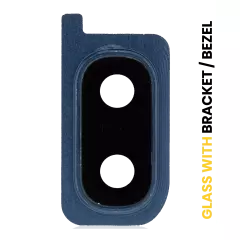 Back Camera Lens With Bracket / Bezel For Samsung Galaxy A20 (A205 / 2019) (Deep Blue)