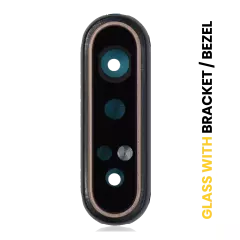 Back Camera Lens With Bracket / Bezel For Samsung Galaxy A80 (A805 / 2019) (Phantom Black)