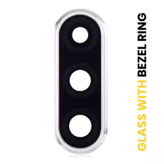 Back Camera Lens With Bezel Ring For Huawei P30 Lite (Pearl White) (4GB RAM)