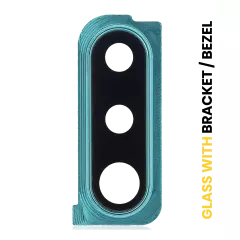 Back Camera Lens With Bracket / Bezel For Samsung Galaxy A30s (A307 / 2019) (Green)