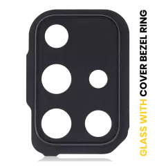 Back Camera Lens With Cover Bezel Ring For Samsung Galaxy  A71 5G (A716 / 2020) (All Colors)