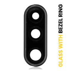 Back Camera Lens With Bezel Ring For Huawei P30 Lite (Midnight Black) (6GB RAM)