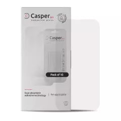 Casper Pro Tempered Glass For iPhone 12 Pro Max (Case Friendly) (10 Pack) (Clear)