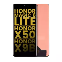 OLED Assembly Without Frame For Honor Magic6 Lite / X50 / X50 Pro / X50 GT / X9b (Refurbished) (All Colors)