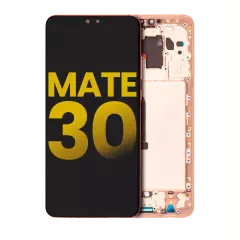 LCD Assembly With Frame For Huawei Mate 30 (Refurbished) (Orange)