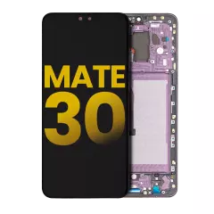 LCD Assembly With Frame For Huawei Mate 30 (Refurbished) (Purple)