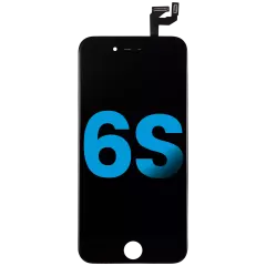 LCD Assembly With Steel Plate For iPhone 6S (Aftermarket: AQ7) (Black)