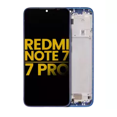 LCD Assembly With Frame For Xiaomi Redmi Note 7 / 7 Pro (Refurbished) (Blue)