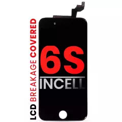 LCD Assembly With Steel Plate For iPhone 6S (Aftermarket Pro: XO7 Incell) (Black)