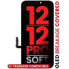 OLED Assembly For iPhone 12 / 12 Pro (Aftermarket Pro: XO7 Soft)